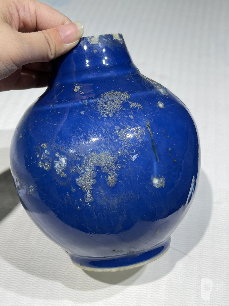 清代 颜色釉瓷器一组三件 - 图12